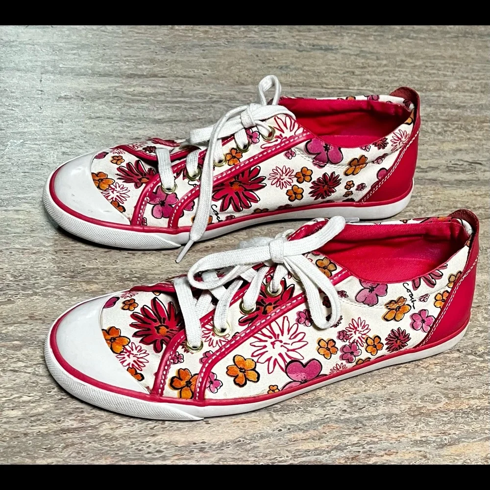 Coach Barrett floral sneakers - Picture 10 of 16